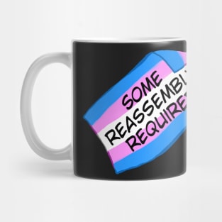 Trans-Pride: Reassembly Required Lable Mug